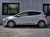 Gebraucht Ford Fiesta Titanium 125 PS (91 kW) 2020 Silber Kleinwagen