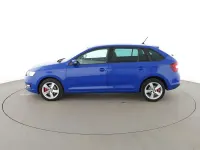Gebraucht Skoda Rapid Clever 2018 Blau Kleinwagen