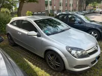 Gebraucht Opel Astra GTC 90 PS (66 kW) 2008 Silber Kleinwagen