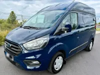 Gebraucht Ford Transit Custom 105 PS (77 kW) 2018 Blau Van / Kleinbus