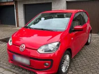 Gebraucht VW up! 75 PS (55 kW) 2014 Rot Kleinwagen