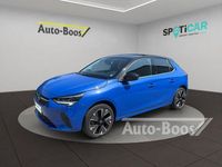 Gebraucht Opel Corsa-e Elegance 100 kW (136 PS) 2022 Voltaik blau metallic/dach karbon schwarz metallic Kleinwagen
