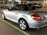 Gebraucht Mercedes SLK200 163 PS (119 kW) 2004 Silber Cabrio
