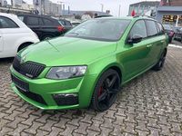 Gebraucht Skoda Octavia RS 184 PS (135 kW) 2014 Grün Kleinwagen