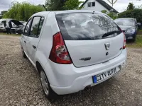 Gebraucht Dacia Sandero Lauréate 87 PS (63 kW) 2008 Weiß Kleinwagen