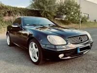 Gebraucht Mercedes SLK200 Edition 163 PS (119 kW) 2003 Schwarz Cabrio