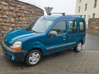 Gebraucht Renault Kangoo Authentique 75 PS (55 kW) 2001 Grün Van / Kleinbus
