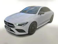 Gebraucht Mercedes CLA200 AMG line 163 PS (119 kW) 2019 Polarweiß Coupé