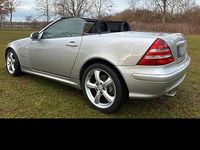 Gebraucht Mercedes SLK200 163 PS (119 kW) 2002 Silber Cabrio