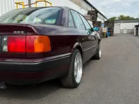 Gebraucht Audi 100 133 PS (97 kW) 1992 Rot Limousine