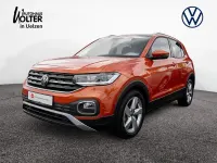 Gebraucht VW T-Cross Style 110 PS (80 kW) 2022 Orange SUV