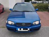 Gebraucht Toyota Corolla 97 PS (71 kW) 2001 Blau Limousine
