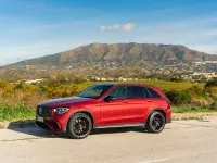 Gebraucht Mercedes GLC63 AMG AMG 510 PS (375 kW) 2022 Rot SUV