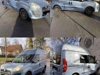 Gebraucht Fiat Doblò 101 PS (74 kW) 2010 Blau Van / Kleinbus