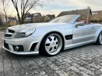Gebraucht Mercedes SL350 245 PS (180 kW) 2004 Silber Cabrio
