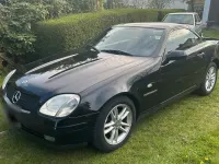 Gebraucht Mercedes SLK230 193 PS (141 kW) 2000 Schwarz Cabrio