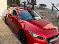 Gebraucht Mazda 3 150 PS (110 kW) 2015 Rot Kleinwagen