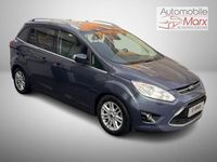 Gebraucht Ford Grand C-Max Titanium 125 PS (91 kW) 2012 Midnight skygrau metallic Van / Kleinbus