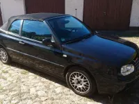 Gebraucht VW Golf Karmann 101 PS (74 kW) 2000 Schwarz Cabrio