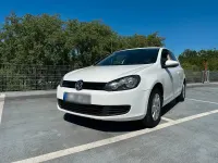 Gebraucht VW Golf VI 80 PS (58 kW) 2010 Weiß Coupé