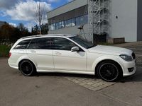 Gebraucht Mercedes C350 AMG line 306 PS (225 kW) 2012 Weiß Kombi