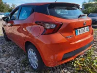 Gebraucht Nissan Micra Acenta 90 PS (66 kW) 2017 Orange Kleinwagen