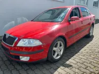 Używany Skoda Octavia 101 KM (74 kW) 2007 Czerwony Sedan/Limuzyna