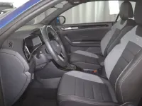 Gebraucht VW T-Roc Cabriolet R-line 150 PS (110 kW) 2025 Ravennablau metallic schwarz (metallic) Cabrio