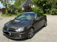 Gebraucht VW Eos Sportline 122 PS (89 kW) 2011 Braun Cabrio