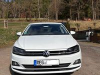 Gebraucht VW Polo Highline 110 PS (80 kW) 2021 Weiß Kleinwagen