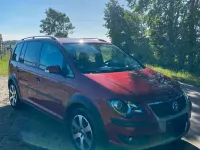 Gebraucht VW Touran Cross 140 PS (102 kW) 2007 Rot Van / Kleinbus