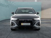 Gebraucht Audi Q8 e-tron S-Line 250 kW (340 PS) 2023 Grau SUV