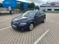 Gebraucht Audi A3 Attraction 105 PS (77 kW) 2007 Blau Kleinwagen