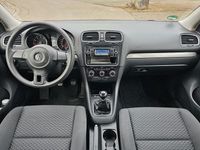 Gebraucht VW Golf VI 80 PS (58 kW) 2009 Schwarz Kleinwagen