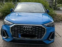 Gebraucht Audi Q3 Sportback S-Line 150 PS (110 kW) 2021 Blau SUV