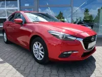 Gebraucht Mazda 3 Exclusive-Line 120 PS (88 kW) 2018 Rubinrot metallic (metallic) Limousine
