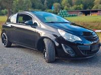 Gebraucht Opel Corsa Edition 101 PS (74 kW) 2011 Schwarz Kleinwagen