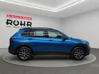 Gebraucht VW Tiguan Trendline 150 PS (110 kW) 2019 Caribbean blue metallic SUV