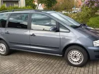 Gebraucht VW Sharan United 116 PS (85 kW) 2010 Grau Van / Kleinbus
