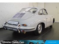 gebraucht Porsche 356 C Coupe Bj. 1964 - Grau / Leder Blau