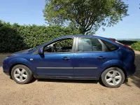 Gebraucht Ford Focus 101 PS (74 kW) 2007 Blau Kleinwagen