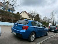 Gebraucht BMW 116 Sport Line 136 PS (100 kW) 2013 Blau Kleinwagen
