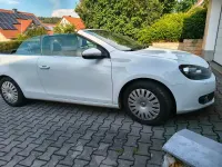 Gebraucht VW Golf 105 PS (77 kW) 2011 Weiß Cabrio