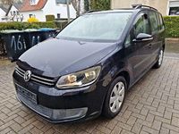 Gebraucht VW Touran Trendline 105 PS (77 kW) 2011 Schwarz Van / Kleinbus