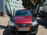 Gebraucht VW Golf VI 240 PS (176 kW) 2008 Schwarz Kleinwagen