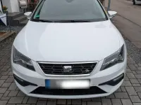 Usata Seat Leon ST 179 CV (131 kW) 2017 Bianco Station wagon