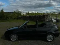 Gebraucht VW Golf 116 PS (85 kW) 2000 Schwarz Cabrio