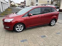 Gebraucht Ford Grand C-Max Titanium 125 PS (91 kW) 2016 Rot Van / Kleinbus