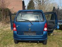 Gebraucht Opel Agila 75 PS (55 kW) 2004 Blau Van / Kleinbus