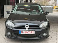 Gebraucht VW Golf VI Comfortline 102 PS (75 kW) 2009 Schwarz Kleinwagen